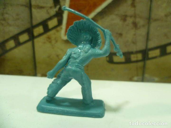 Figuras de goma y PVC: Figura indio con lanza - Foto 2