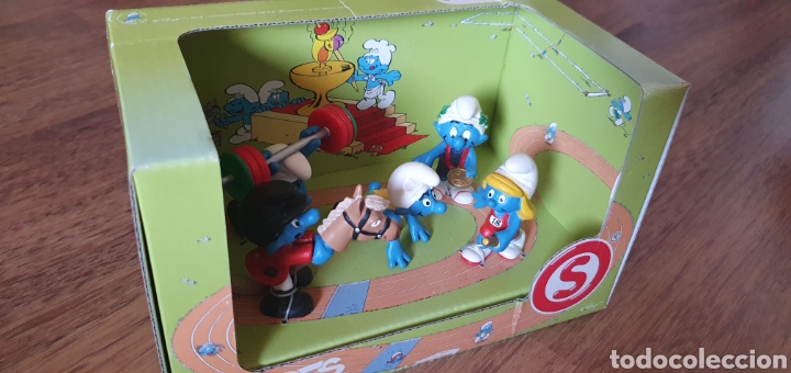 Figuras de goma y PVC: Pitufos schleich - Foto 3