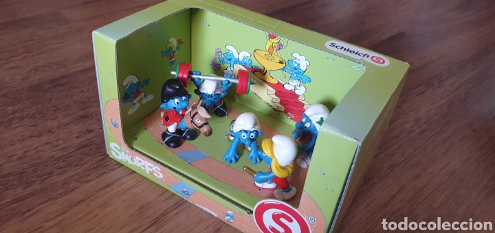 Figuras de goma y PVC: Pitufos schleich - Foto 1