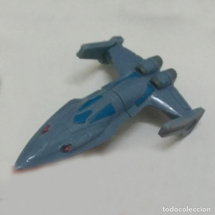 Figuras de Borracha e PVC: nave justice league kinder dc serie 2s 236 spaceship astronave escala miniatura