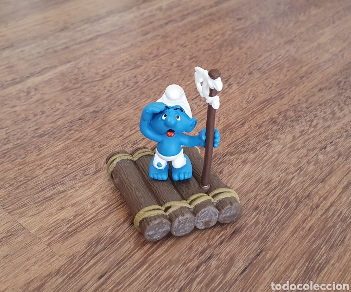 Figuras de goma y PVC: Pitufo schleich - Foto 2