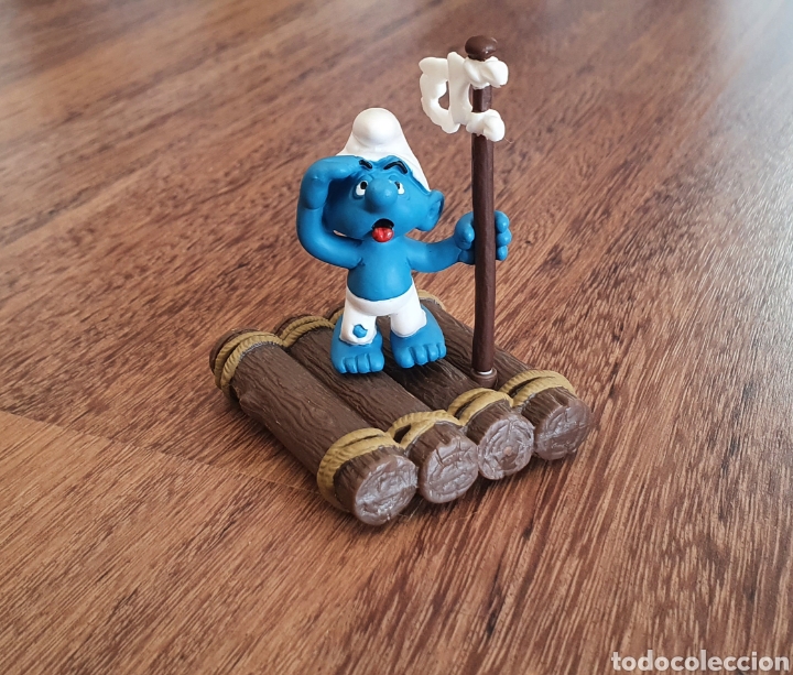 Figuras de goma y PVC: Pitufo schleich - Foto 3