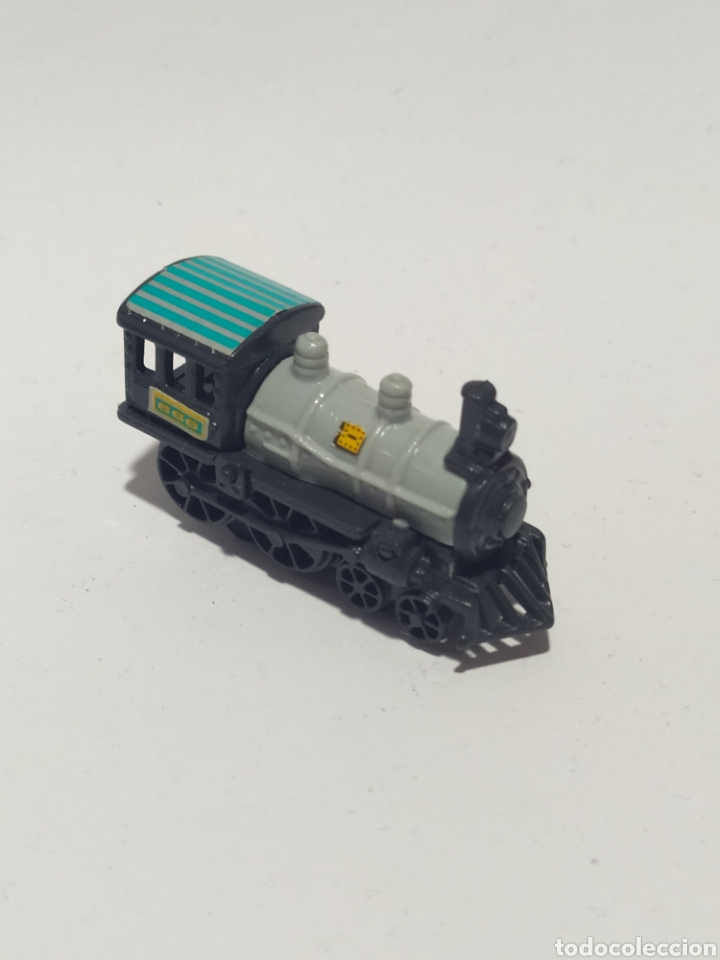 Figuras de Borracha e PVC: Figura PVC. Kinder. Locomotoras antiguas. K93 N78. A&ntilde;o1993