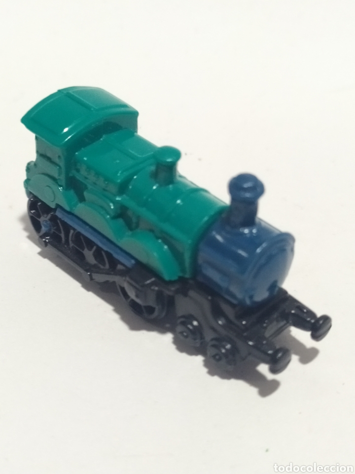 Figuras de Borracha e PVC: Figura PVC. Kinder. Locomotoras antiguas. K93 N75. A&ntilde;o1993