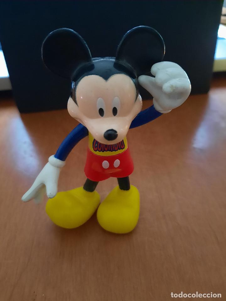 Figuras de Goma y PVC: MICKEY MOUSE. DE PL&Aacute;STICO ARTICULADO EN SUS EXTREMIDADES. 10 CM. DE ALTO. BUEN ESTADO. b-11