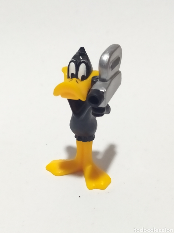 Figuras de Borracha e PVC: Figuras PVC. Kinder.Looney tunes. Pato Lucas con camara.A&ntilde;o 2002