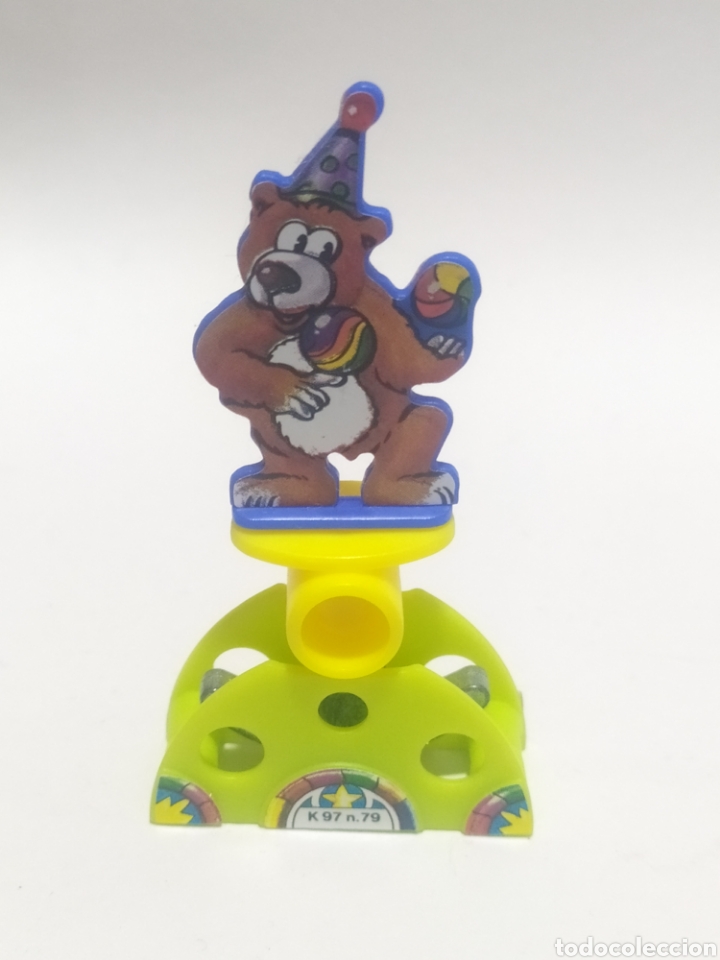 Figuras de Borracha e PVC: Figura PVC. Kinder. K97. N79. Oso. Animales de circo. A&ntilde;o 1997
