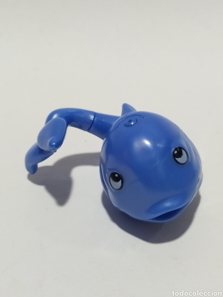Figuras de Borracha e PVC: Figura PVC. Kinder. K01. N79.Ballena azul. A&ntilde;o 2001