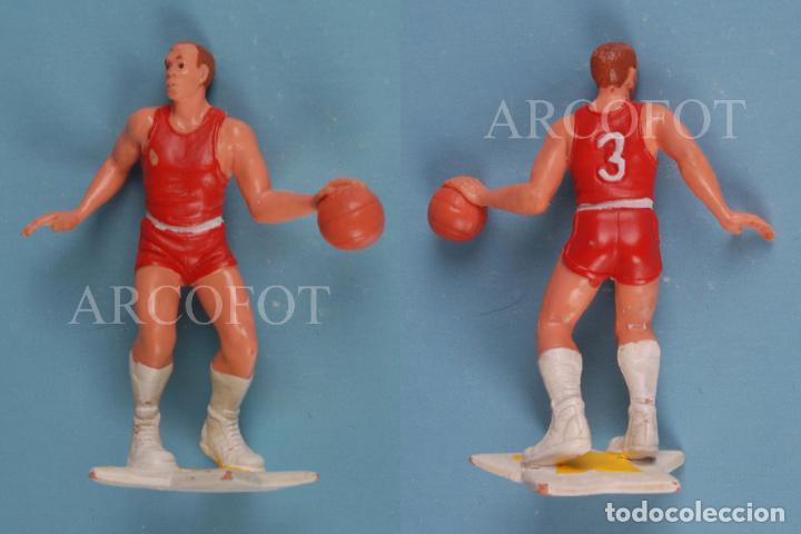 Figure di Gomma e PVC: KELLOG'S STAR TOYS - FIGURA PVC PROMOCIONAL - JUGADOR DE BALONCESTO BALONCESTISTA - 1991