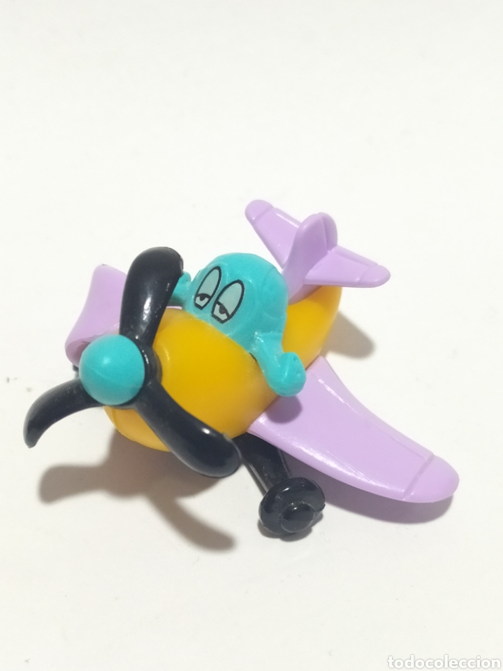 Figuras de Borracha e PVC: Figura PVC. kinder. K03 N 58.Aviones.A&ntilde;o 2003