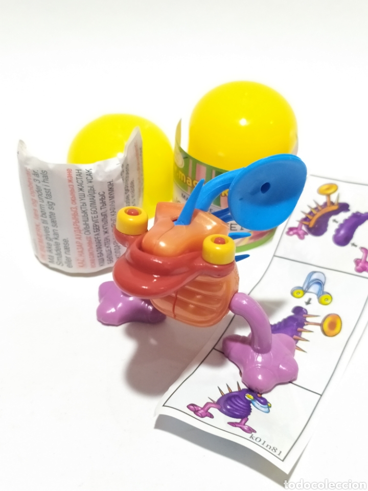 Figuras de Goma Kinder: Figura PVC. kinder. K01 N 81.Insecto.A&ntilde;o 2001.