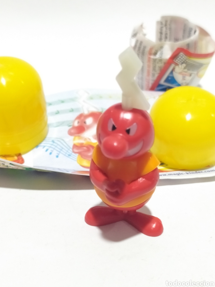 Figuras de Goma Kinder: Figura PVC. kinder.S 20.Notas musicales..A&ntilde;o 2005