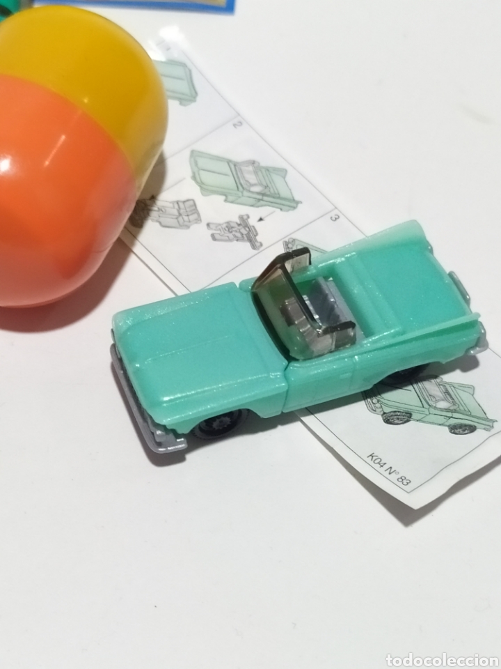 Figuras de Goma Kinder: Figura PVC. kinder. K04 N 83.Coche descapotablr.A&ntilde;o 2004