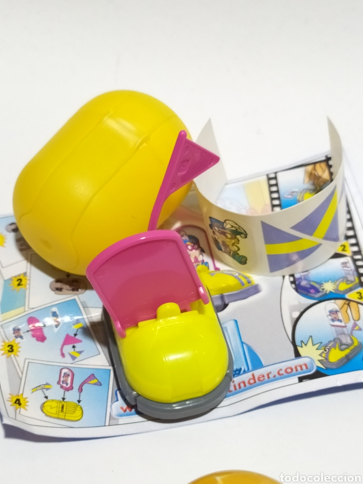 Figuras de Goma Kinder: Figura PVC. kinder. Nv093.Coche de Choque N&deg; 5.A&ntilde;os 2000