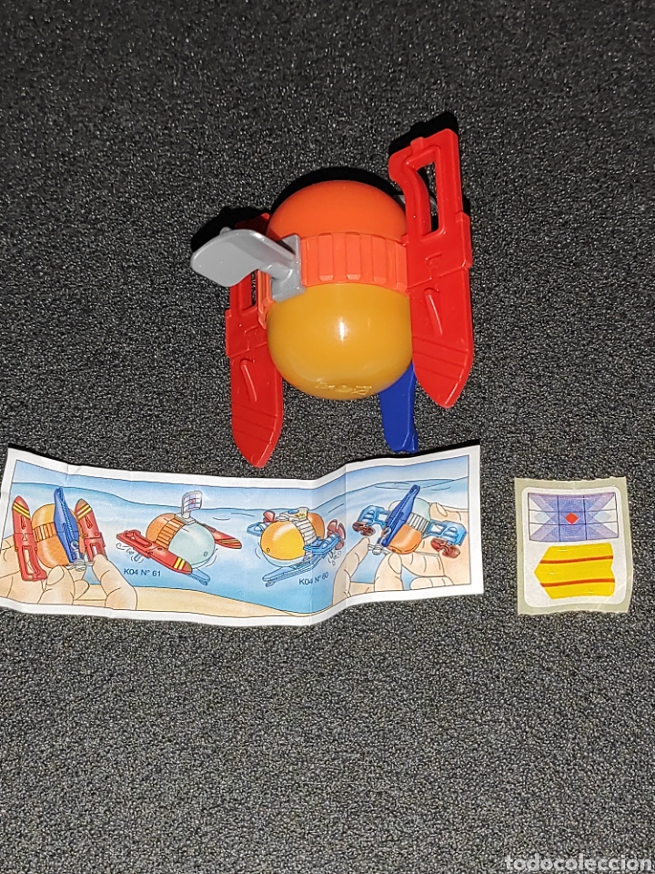 Kinder &Uuml;berraschung: kINDER FERRERO 181B serie k04 c&aacute;psula submarina 1 fig + 1 bpz