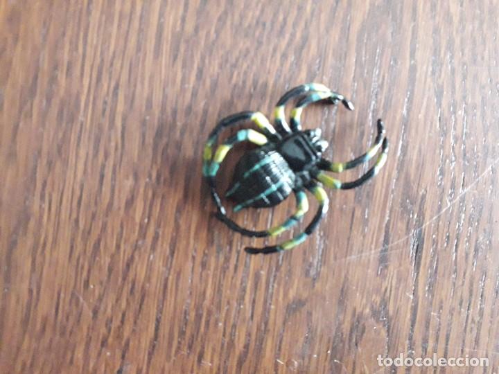 Figuras de goma y PVC: figura de pl&aacute;stico, ara&ntilde;a. - Foto 1