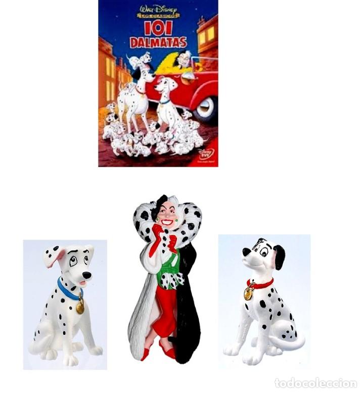 Figuras de goma y PVC: FIGURAS LOS 101 DALMATAS - DISNEY BULLYLAND - Foto 1