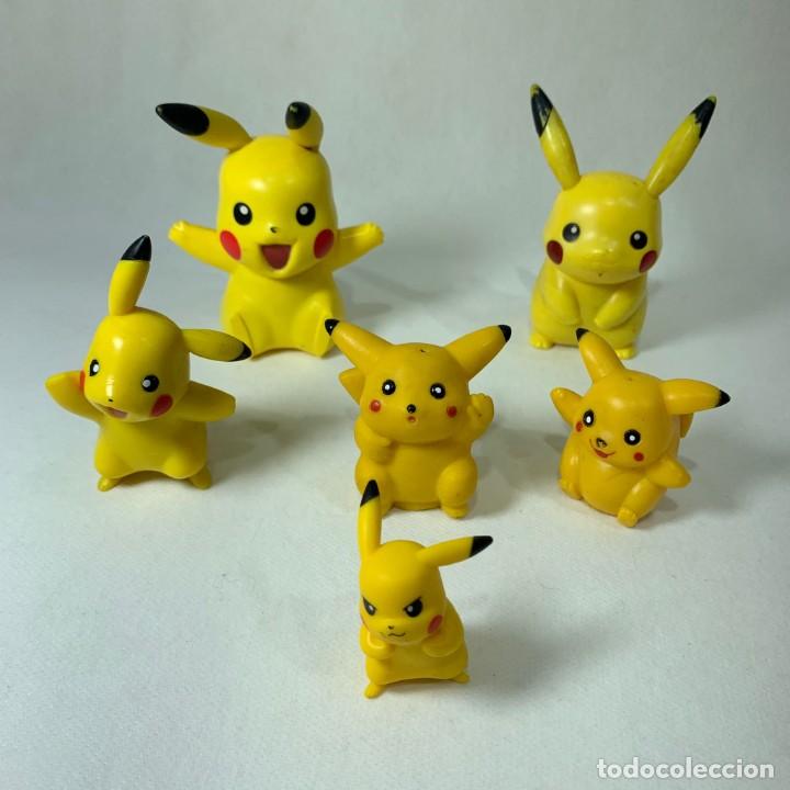 Lote 6 Figuras De Pikachu - Pokémon - Diferente - Comprar Otras Figuras ...