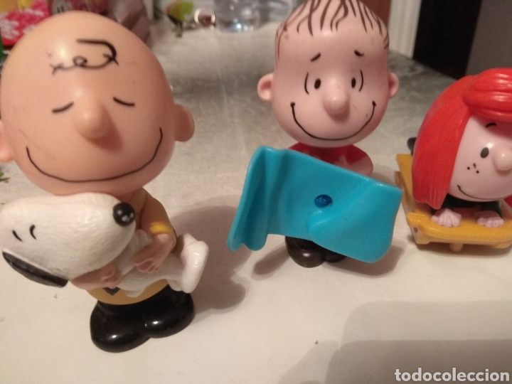 Figuras de goma y PVC: carlitos snoopy y amigos - Foto 2