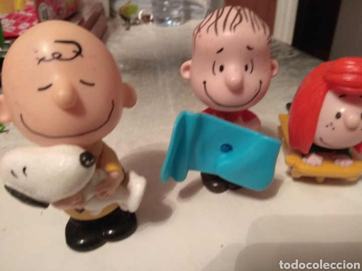 Figuras de goma y PVC: carlitos snoopy y amigos - Foto 1