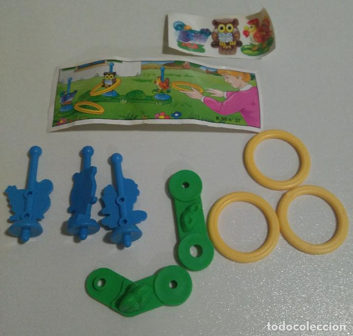 Figurines en Caoutchouc et PVC: figura montable a&ntilde;os 90 k98 98 juego aros punteria miniatura gallina buho