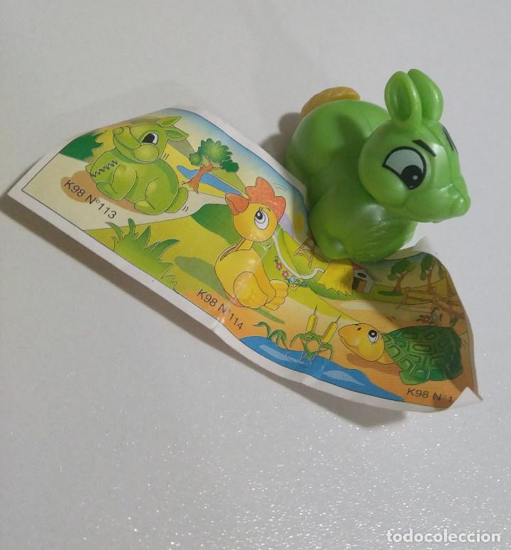 Figuras de Borracha e PVC: figura montable a&ntilde;os 90 k98 98 animal mu&ntilde;eco conejito conejo figurita bpz papel