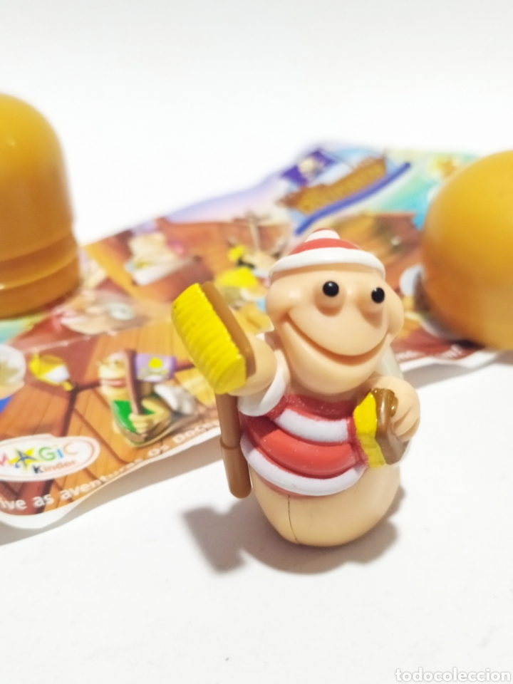 Figurines en Caoutchouc et PVC: Figuras Pvc. Kinder. S.6.Caracoles Piratas. A&ntilde;o 2006.