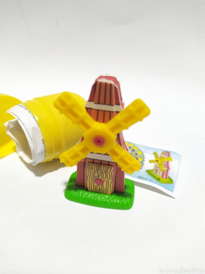Figurines en Caoutchouc et PVC: Figuras Pvc. Kinder. K04 n71. A&ntilde;o 2004.Puzle 3D.Molino.