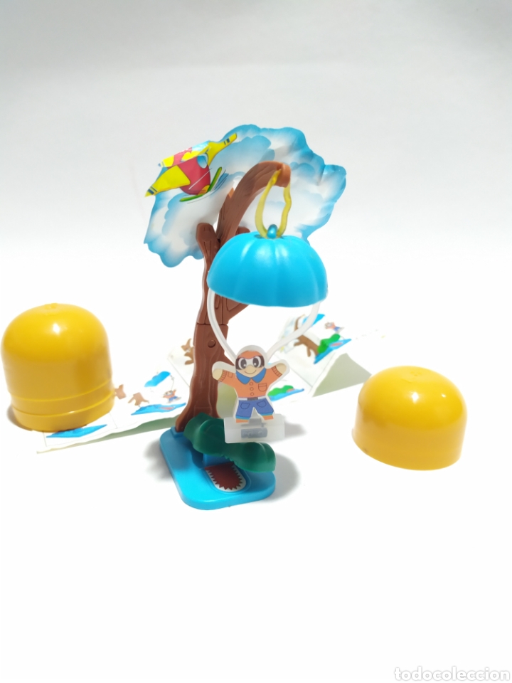 Figurines en Caoutchouc et PVC: Figuras Pvc. Kinder. K99 n56. A&ntilde;o 1999.Paracaidista.
