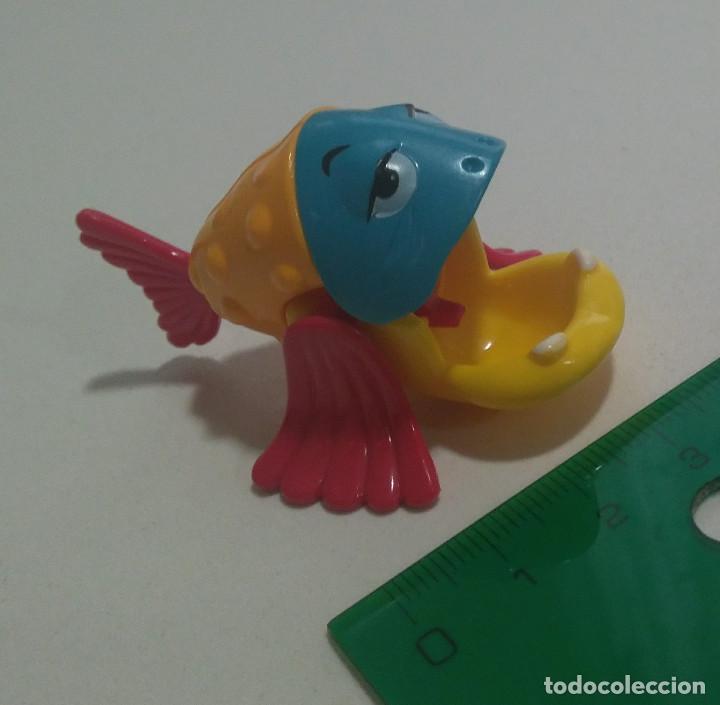 Figuras de Borracha e PVC: kinder antiguo k03 03 montable figura pez besugo fish animal marino