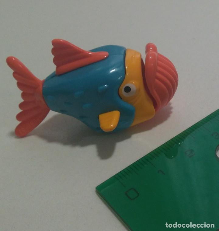 Figuras de Borracha e PVC: kinder antiguo k03 03 montable figura pez besugo fish animal marino