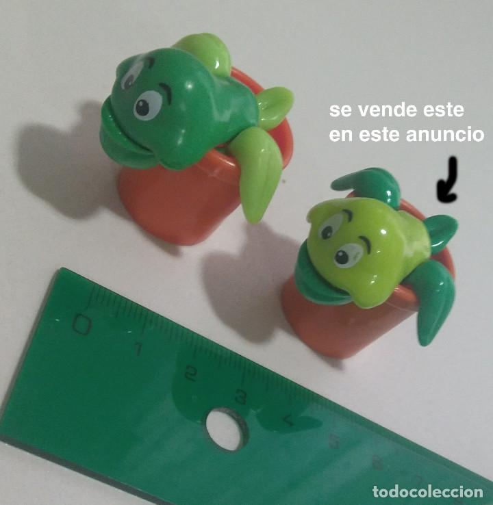 Figuras de Borracha e PVC: VARIANTE kinder planta carnivora mu&ntilde;eco k03 03 vegetal montable animado