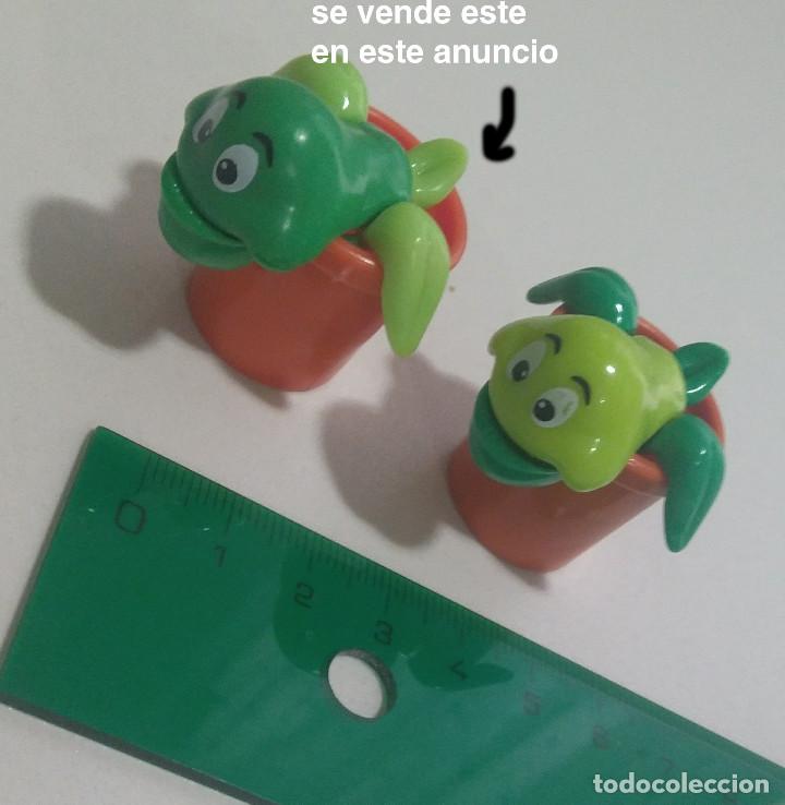 Figure di Gomma e PVC: VARIANTE kinder planta carnivora mu&ntilde;eco k03 03 vegetal montable animado