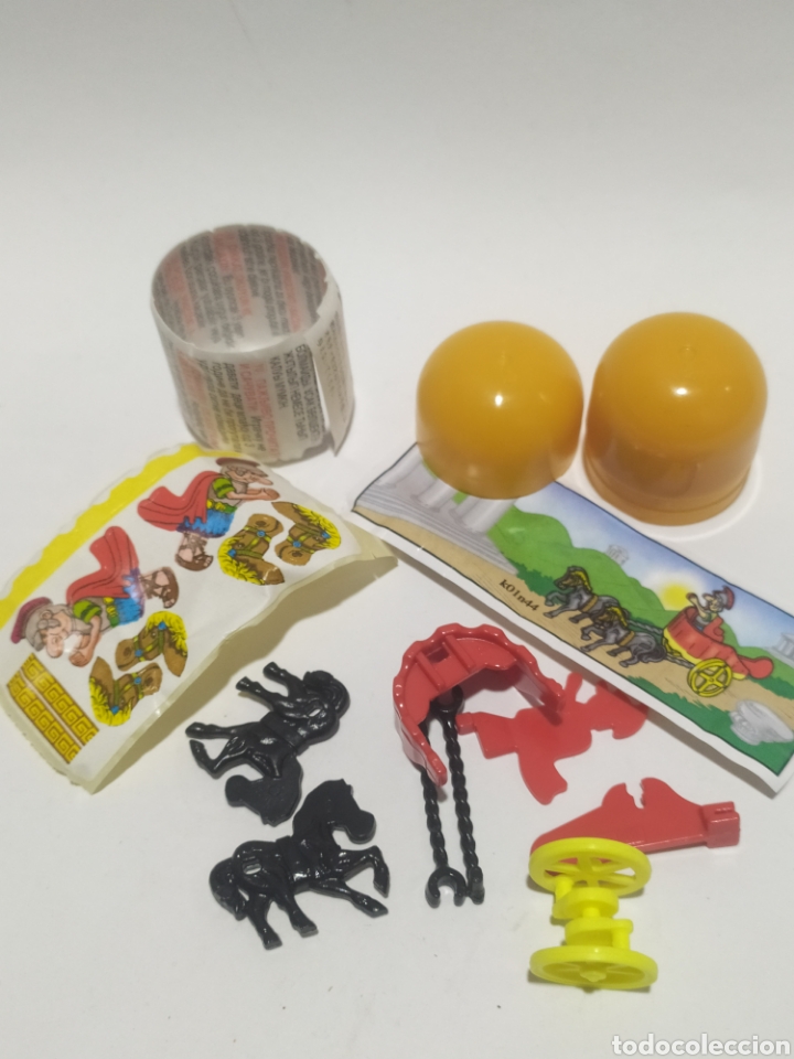 Figurines en Caoutchouc et PVC: Figura PVC. Kinder. K01 N44.Cuadriga Romana. A&ntilde;o 2001
