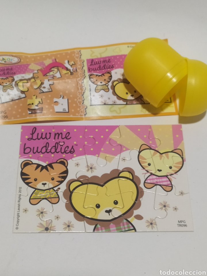 Figurines en Caoutchouc et PVC: Kinder. Puzle. Tr096. A&ntilde;os 2000.