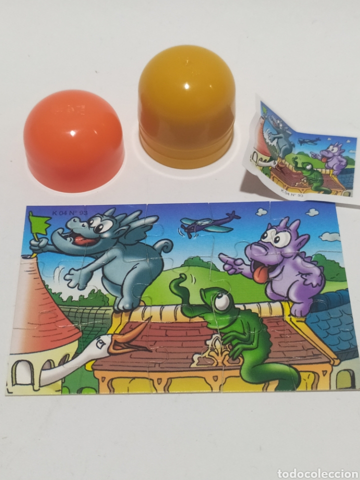 Figurines en Caoutchouc et PVC: Kinder. Puzle. K04. N93. A&ntilde;o 2004