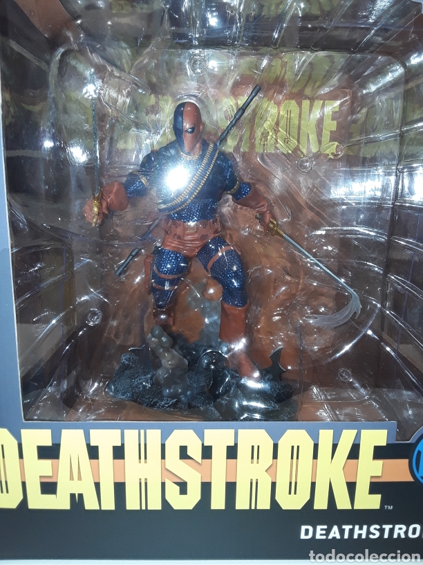 Figuras de goma y PVC: ESTATUA DEATHSTROKE DC COMICS GALLERY DIAMOND SELECT - Foto 2