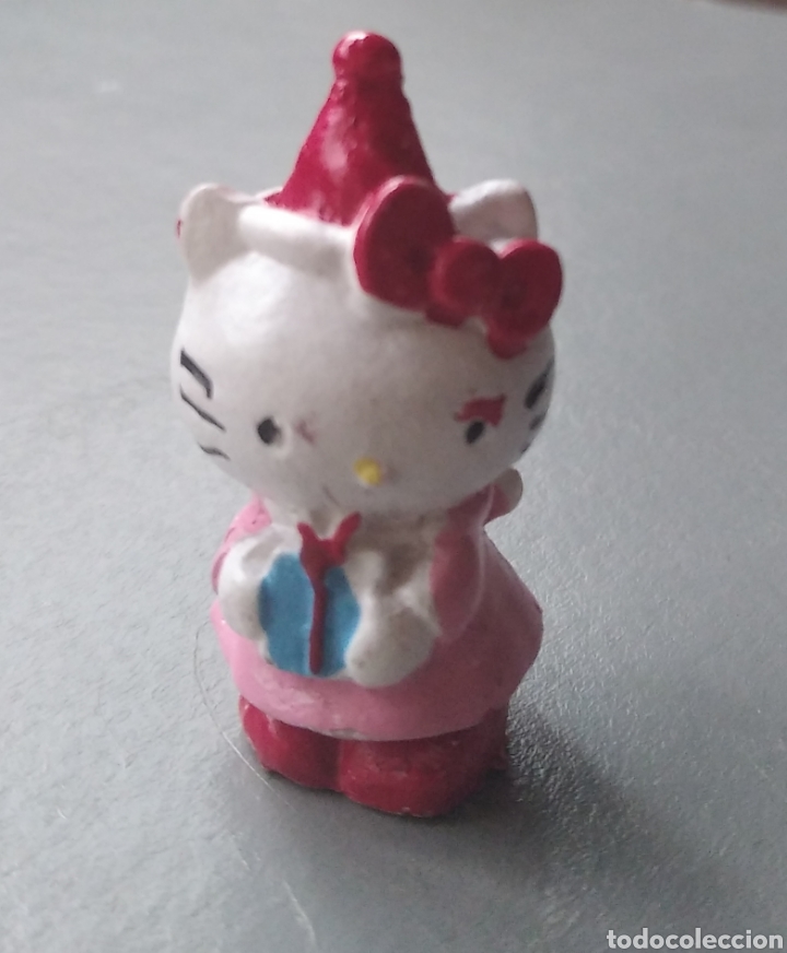 Figuras de Goma y PVC: Figura juguete Hello Kitty cumpleaños - Foto 1 - 241036450