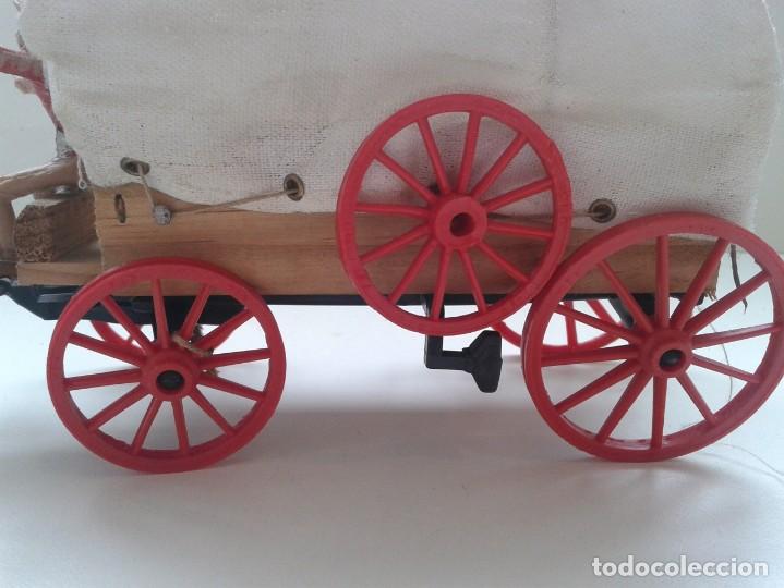 Figuras de goma y PVC: CARRETA MADERA COMANSI,1&ordf; GENERACION - Foto 3