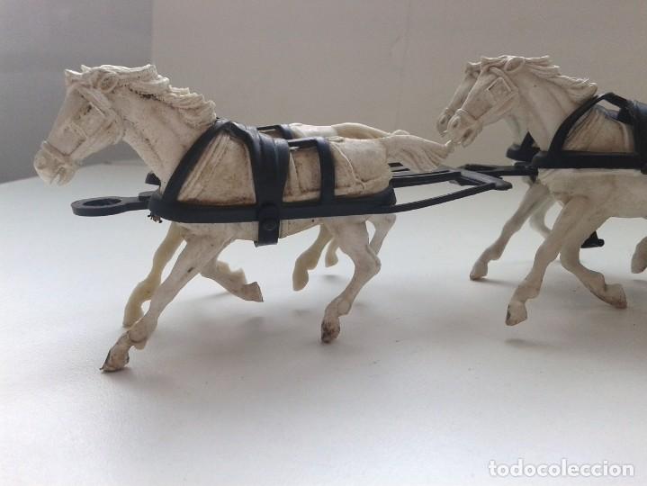 Figuras de goma y PVC: CARRETA MADERA COMANSI,1&ordf; GENERACION - Foto 5