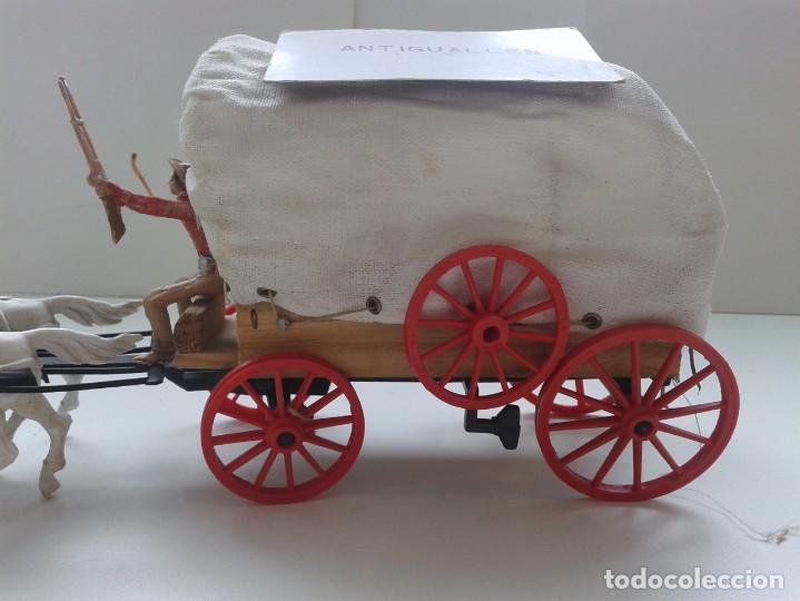 Figuras de goma y PVC: CARRETA MADERA COMANSI,1&ordf; GENERACION - Foto 15