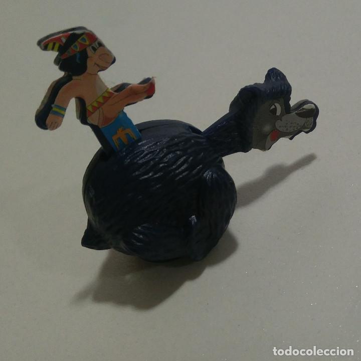 Kinder Figures: kinder oso ni&ntilde;o indio montable mu&ntilde;eco figurita