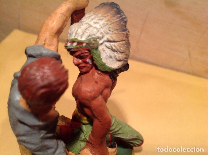 Figuras de goma y PVC: Figura de elastolin - Foto 5