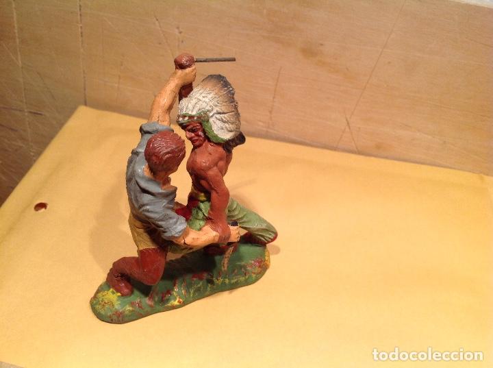 Figuras de goma y PVC: Figura de elastolin - Foto 6