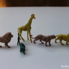 Figuras de Goma y PVC: LOTE FIGURAS ANIMALES SALVAJES PERSAN, AÑOS 60