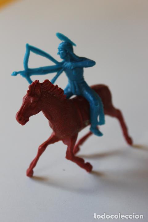 Figuras de goma y PVC: LOTE VAQUEROS, INDIOS Y CABALLOS, COMANSI JECSAN - Foto 8