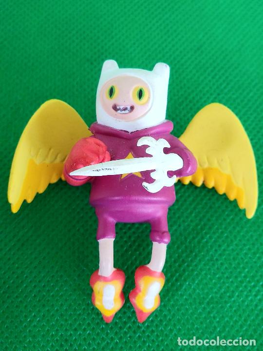 Figuras de Borracha e PVC: Figura finn seriebadventure time hora de aventura