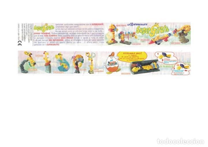 Kinder Figures: BPZ italiano de SuperGiraffe