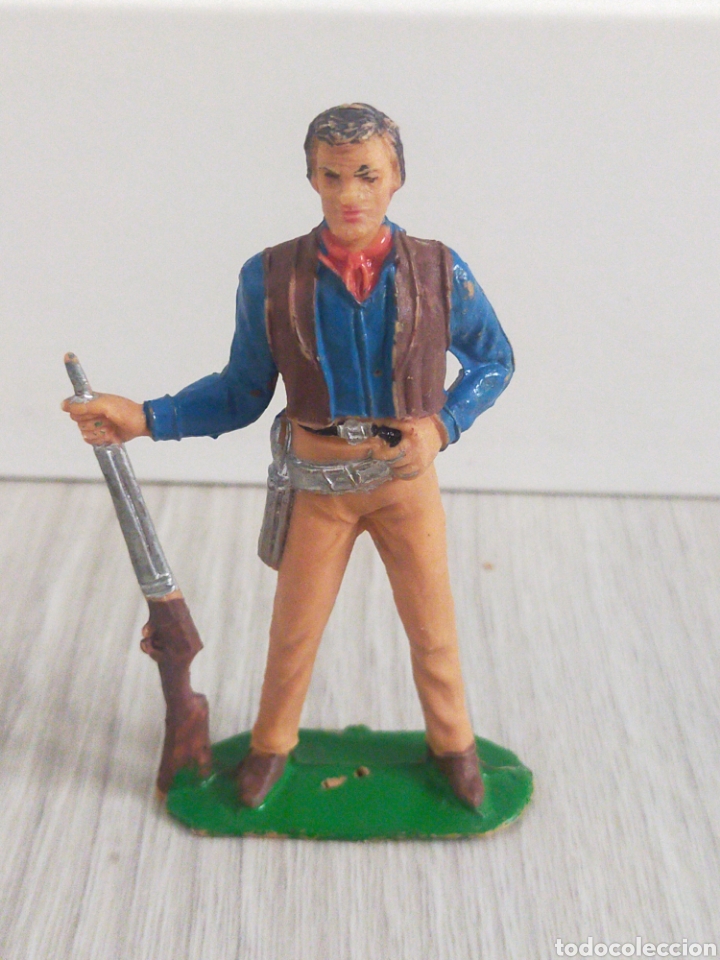 Figuras de goma y PVC: Comansi Bonanza la ponderosa - Foto 1