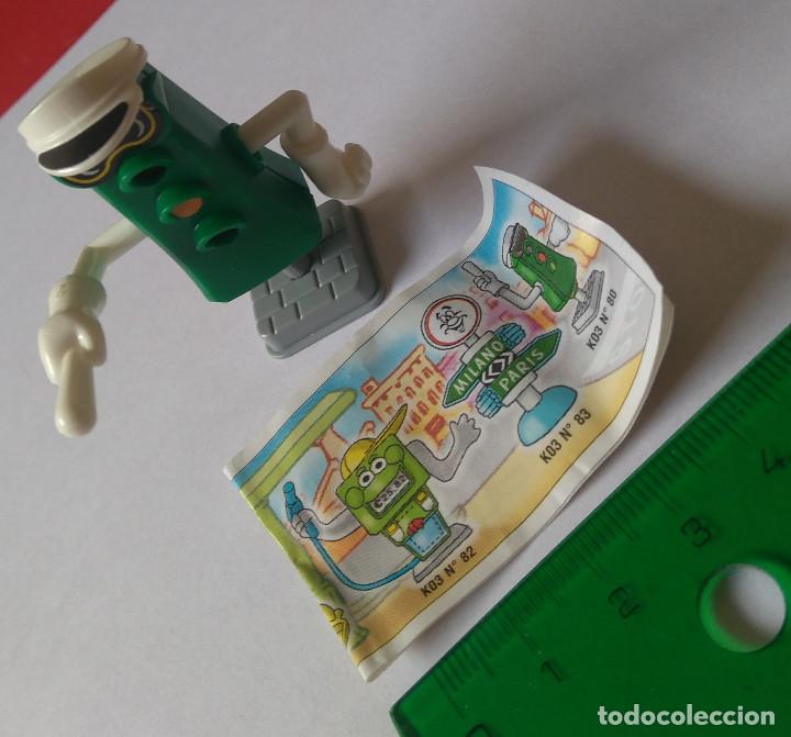 Kinder Figures: kinder antiguo k03 03 montable semaforo animado bpz papel